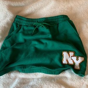 green new york skirt!